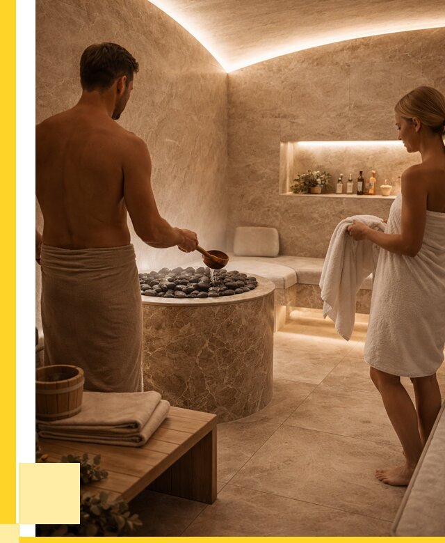 Сауны с хамамом в Соколе от 364665 р. – проекты и монтаж | ЭриданСкл