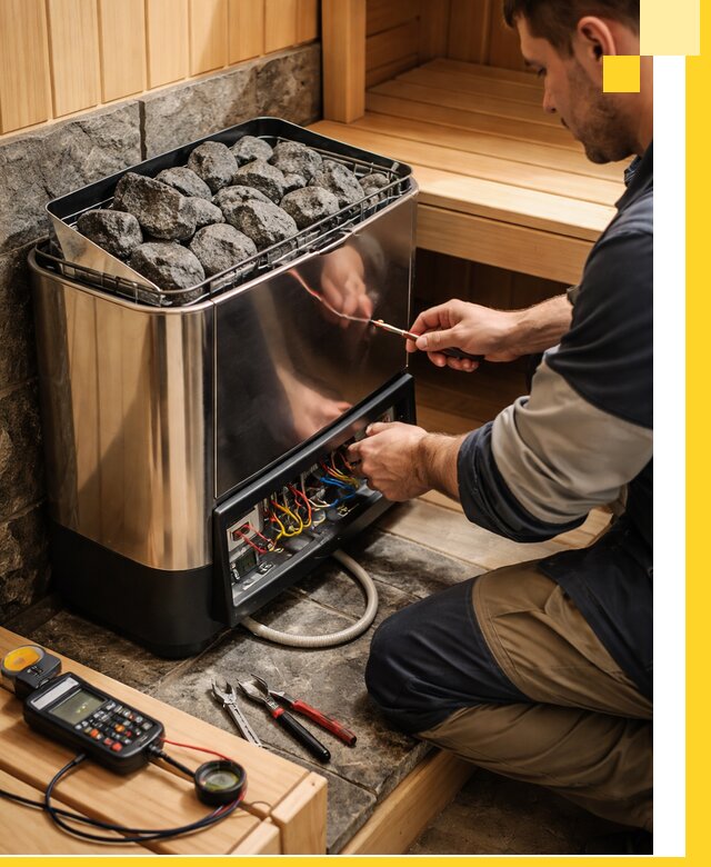 Продажа и установка электрокаменок для саун в Соколе