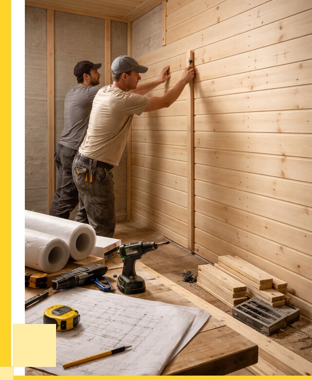 Обшивка бани вагонкой в Соколе от 1250 р., ЭриданСкл