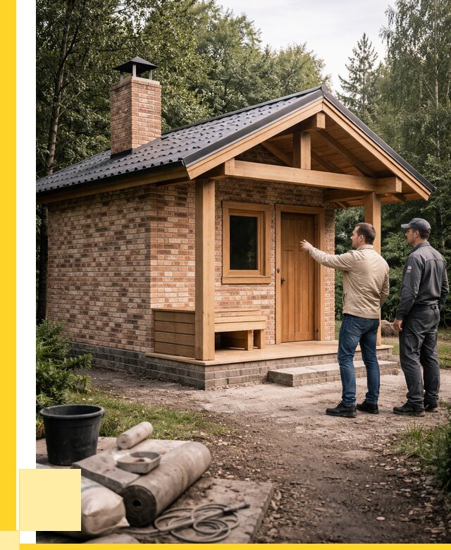 Кирпичные бани и печи в Соколе от 364665 р. | ЭриданСкл