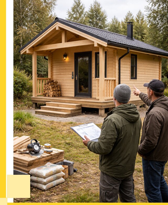 Каркасные бани под ключ в Соколе от 312570 р. | ЭриданСкл