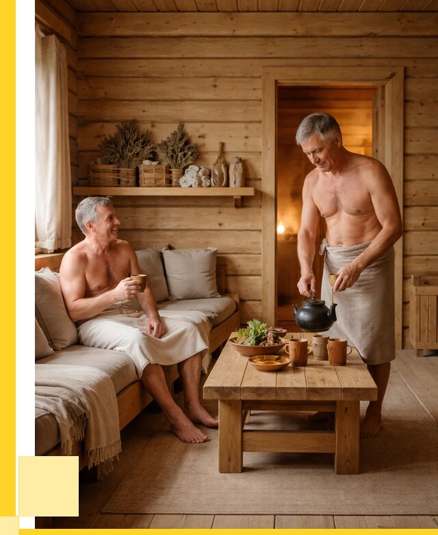 Бани с комнатой отдыха под ключ в Соколе от 468855 р. | ЭриданСкл