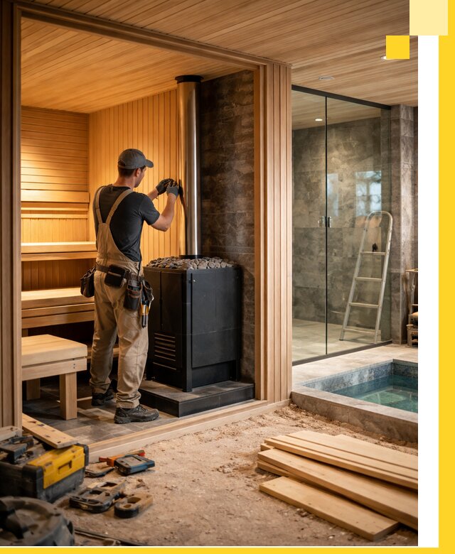 Полное строительство банных комплексов под ключ в Соколе