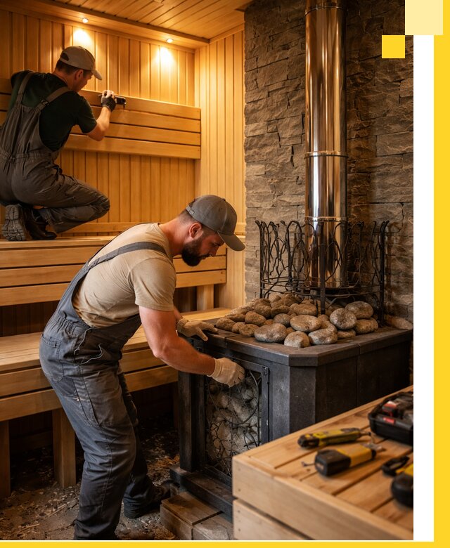 Комплексный дизайн бань, саун и зон отдыха в Соколе