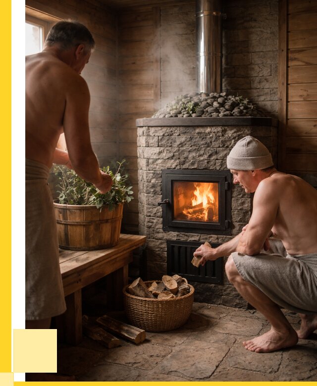 Банные печи под ключ в Соколе от 46886 р. | ЭриданСкл кирпичная