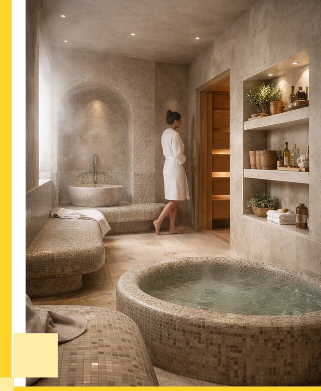 Строительство бани с хамамом в Соколе от 781425 р. | ЭриданСкл