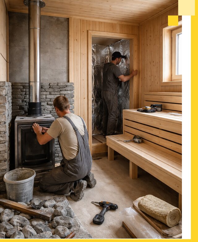 Строительство и изготовление бань под ключ в Соколе