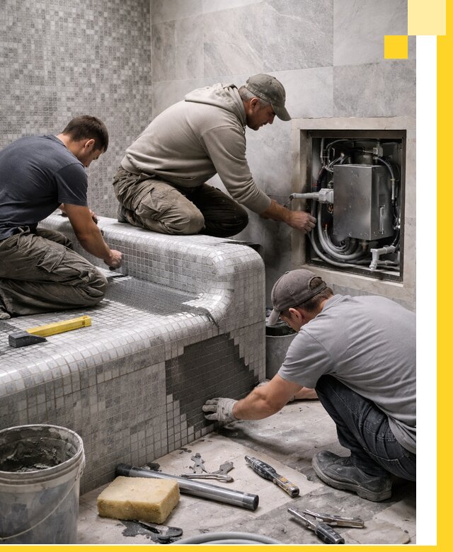 Проекты хамамов под ключ в Соколе и дизайн и строительство