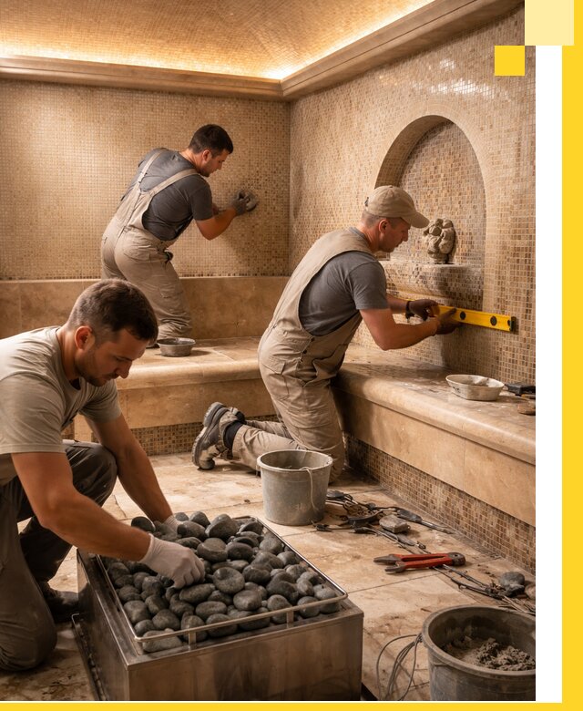 Проектирование и строительство хамама и сауны в Соколе